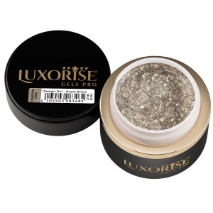 Gel Design 3D LUXORISE - Royal Glitz, Champagne Spark 5ml - Img 2