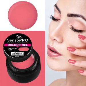 Gel UV Colorat Love Story Nude, SensoPRO Milano - Img 3