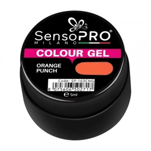 Gel UV Colorat Orange Punch 5ml, SensoPRO Milano - Img 2