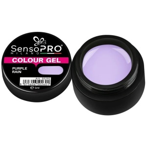 Gel UV Colorat Purple Rain 5ml, SensoPRO Milano - Img 1