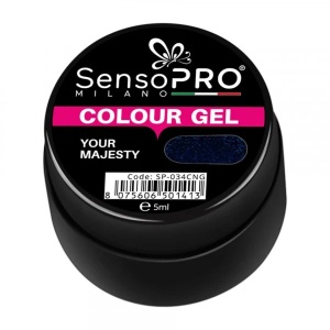 Gel UV Colorat Your Majesty 5ml, SensoPRO Milano - Img 2