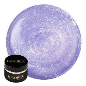 Gel UV Constructie Unghii RevoFlex Disco LUXORISE 15ml, Silver Sparkle