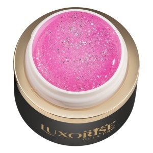 Gel UV Constructie Unghii RevoFlex Fairytale Shine LUXORISE 15ml, Pink Wish - Img 2