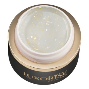 Gel UV Constructie Unghii RevoFlex Glitz LUXORISE 15ml, Sun Particles - Img 2