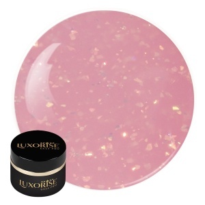 Gel UV Constructie Unghii RevoFlex LUXORISE - Blush Shimmer, 15ml