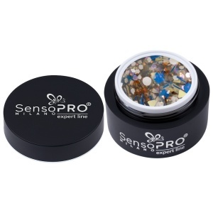 Gel UV Transparent Bloom Dream, SensoPRO Milano Expert Line - Pixie Dream 5ml - Img 3