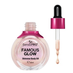 Iluminator lichid FamousGlow SensoPro Milano, Rose Glow - Img 4