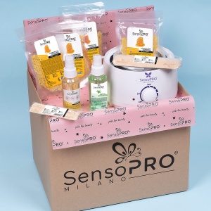 Kit Epilare Ceara Total Honey Skin, SensoPRO Milano - Img 5