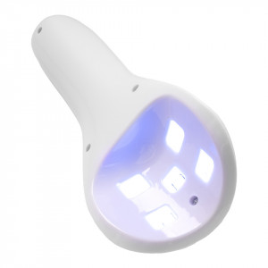 Lampa Profesionala UV LED Nail Art Elite cu Acumulator LUXORISE, Silver - Img 2