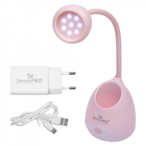 Lampa Unghii UV LED Flexibila BloomBliss PRO SensoPRO Milano, Pink - Img 5
