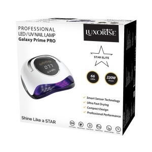 Lampa UV LED Unghii 220W Galaxy Prime PRO - LUXORISE, White - Img 4