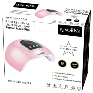 Lampa UV LED Unghii 36W Perfect Nails Elite - LUXORISE - Img 5
