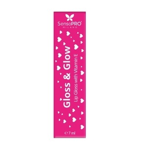 Luciu de Buze Gloss & Glow SensoPRO Milano - Cherry Shine - Img 4