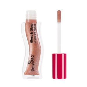 Luciu de Buze Gloss & Glow SensoPRO Milano - Honey Drop - Img 4