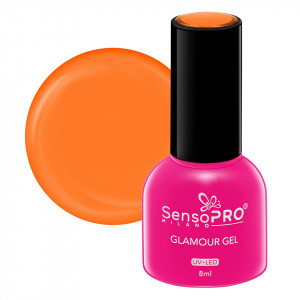 Oja Semipermanenta Glamour Gel SensoPRO Milano - #99 Lava Sky, 8ml