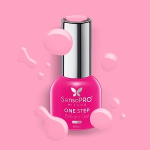 Oja Semipermanenta One Step Brilliant Gel SensoPRO Milano - #102 Grace Wings, 8ml - Img 2