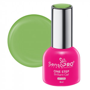 Oja Semipermanenta One Step Brilliant Gel SensoPRO Milano - #119 Tropical Breeze, 8ml