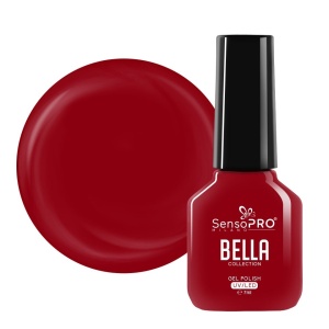 Oja Semipermanenta SensoPRO Milano, BELLA Collection - Crimson Burst 7ml