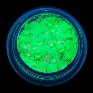 Paiete Unghii Neon Fluorescent LUXORISE, Green - Img 4