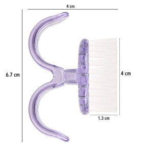 Perie Praf Unghii SensoPRO Milano - Lilac Clear - Img 2