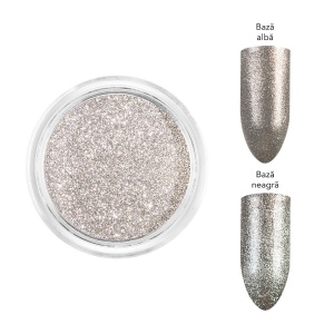 Pigment Unghii LUXORISE Metallic Moonlight - Mirror Powder - Img 3