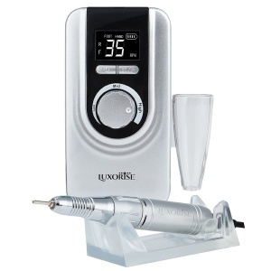 Pila Electrica Portabila Revolution Elite - LUXORISE , 35.000 RPM, Silver