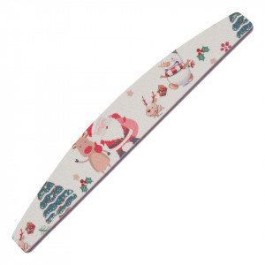 Pila Unghii Semiluna 120/180 Winter Edition - SensoPRO Milano, Santa's Bag