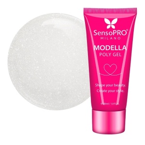 Polygel MODELLA SensoPRO Milano - Pearl Shimmer, 30ml