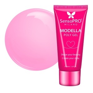 Polygel MODELLA SensoPRO Milano - Soft Pink, 30ml