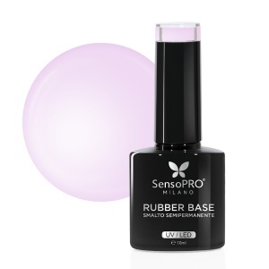 Rubber Base Gel SensoPRO Milano 10ml, Lilac Nude 75