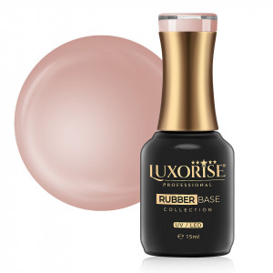 Rubber Base LUXORISE Crystal Collection, French Whisper 15ml