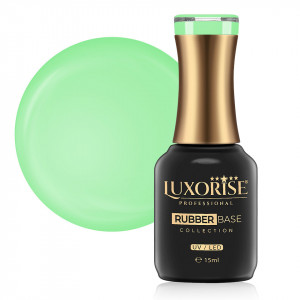 Rubber Base LUXORISE Pastel Collection, Pastel Olive 15ml