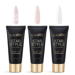 Set 3 Polygel Star Style LUXORISE, Iconic Shades 02