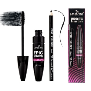 Set Creion Ochi & Mascara SensoPRO Milano Epic Volume - Smokey Eyes Essentials