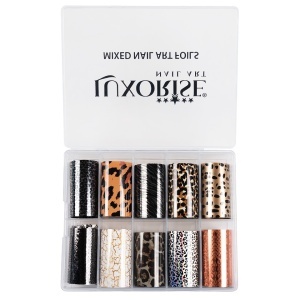 Set Folii Transfer LUXORISE #47 Animal Print, Set 10 buc - Img 2