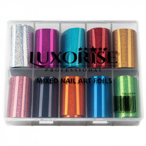 Set Folii Transfer LUXORISE #58 Holo Obsession, Set 10 buc - Img 2