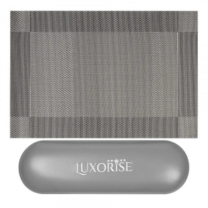 Set Suport Mana Manichiura + Protectie Masa LUXORISE, Grey - Img 2