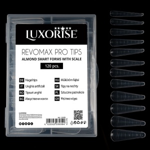 Tipsuri Reutilizabile model Migdala REVOMAX PRO TIPS - LUXORISE, 120 buc