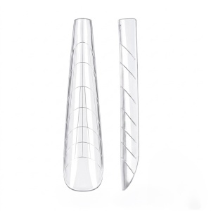 Tipsuri Reutilizabile REVOMAX PRO TIPS LUXORISE Ballerina - Full Forms pentru Polygel si gel, 120 buc - Img 5