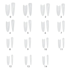 Tipsuri Reutilizabile REVOMAX Two-Piece System Stiletto LUXORISE pentru Polygel si Gel - Img 2