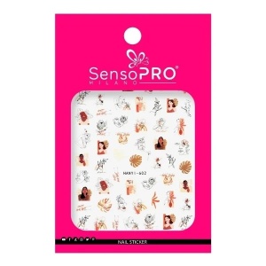 Abtibilduri Unghii SensoPRO Milano Summer Flavour, model HANYI-602