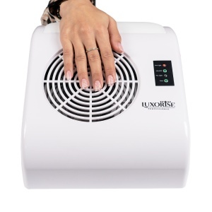 Aspirator praf unghii cu Freza Electrica Tornado Supreme 40W Rose Pink- LUXORISE , alb - Img 3