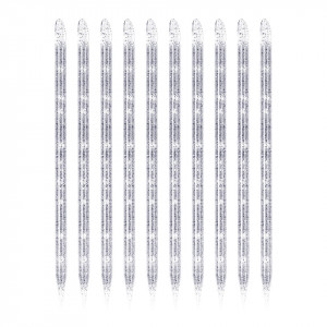 Betisoare Unghii pentru Cuticule SensoPRO Milano, Clear White - Set 100 bucati