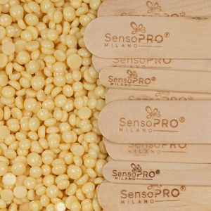 Ceara Epilat Elastica Granule SensoPRO Milano White Chocolate, 1000g - Img 2