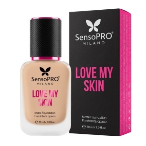 Fond de ten Love My Skin, cu vitamina E, SensoPRO Milano, S05 Medium Warm - Img 5