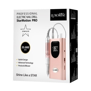 Freza Unghii Portabila StarMotion PRO 35.000 RPM - LUXORISE, Rose Gold - Img 6