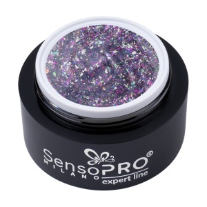 Gel Colorat SensoPRO Milano Expert Line - Frosted Sequin 5ml - Img 2