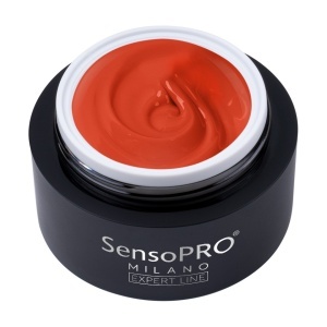 Gel Colorat UV SensoPRO Milano Expert Line - Paradise Red 5ml - Img 3