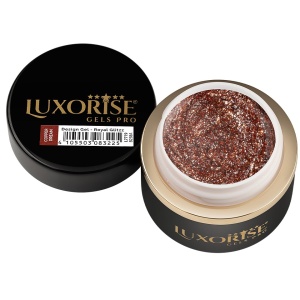 Gel Design 3D LUXORISE - Royal Glitz, Copper Dream 5ml - Img 2