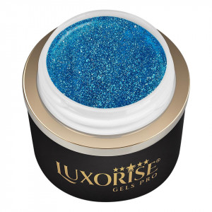 Gel Pictura Unghii LUXORISE Perfect Line - Blue Glam, 5ml - Img 2
